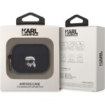 Karl Lagerfeld AirPods Pro 2 cover Silicone Karl Head 3D KLAP2RUNIKK