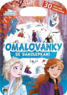 Ledové království II - Omalovánky se samolepkami - Kolektiv