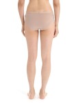 Dámské merino kalhotky ICEBREAKER Wmns Siren Hipkini, Praline velikost: M
