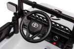 Mamido Elektrické autíčko Toyota FJ 4x4 bílá