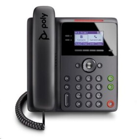 Poly Edge B20 černá / IP Telefon / 8 linek / 2.8" displej / 2x RJ-45 / PoE (82M83AA)