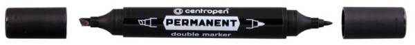 Permanentní fix Double Marker Centropen 1666 - černý