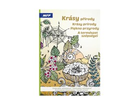 Krásy přírody, antistresové omalovánky, MFP