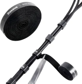 Baseus BSU9020 černá / Organizér kabelů / Velcro pásek / 50 cm (6953156280854)
