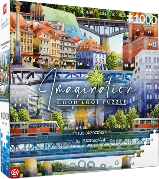 GOOD LOOT Puzzle Imagination: Tytus Brzozowski - Warsaw bridges