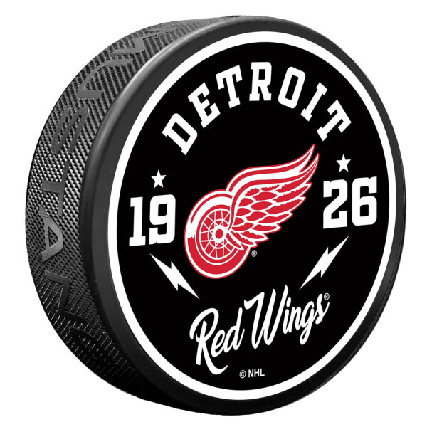 Mustang Puk Detroit Red Wings NHL Bolt