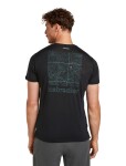 Pánské merino tričko s krátkým rukávem ICEBREAKER Mens 125 Cool-Lite Sphere SS Tee Trail, Black velikost: M