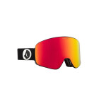 Snowboardové brýle Volcom GARDEN GLOSS BLACK/RED CHROME (VG0122100) jedna velikost