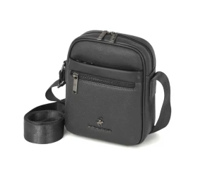 Taška cross BHPC Wall street S BH-8512-01 černá 3 L