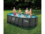 Nadzemní bazén s filtrací – Active Frame (š. 2,5 × d. 4,24 × v. 1 m)