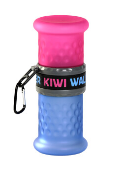 Kiwi Walker Cestovní láhev Kiwi 750+500ml růžová/modrá