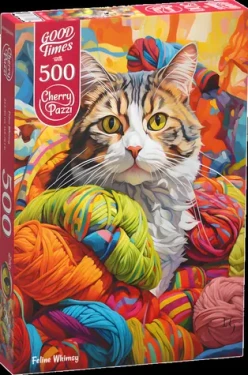 CHERRY PAZZI Puzzle Kočičí vrtochy