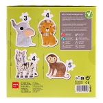 Edukační puzzle Apli - My First Savannah, 16 ks, 2+