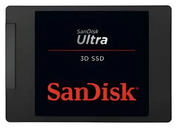 SanDisk Ultra 3D SSD 1TB / Interní SSD / čtení: 560 MB/s / zápis: 530 MB/s / SATA III / 2,5" (SDSSDH3-1T00-G26)