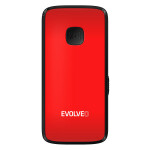 EVOLVEO EasyPhone ID, mobilní telefon pro seniory, červený
