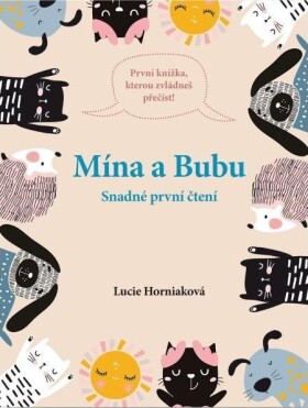 Mína Bubu Snadné první čtení Horniaková Lucie