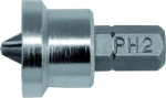 YATO YT-7980 / Bit křížový 1/4" PH2 x 25 mm / 20 ks / do sádrokartonu (YT-7980)