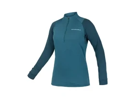 Endura SingleTrack Fleece dámský dres tmavě šedozelená vel. L