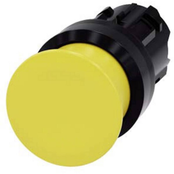 Siemens 3SU1000-1AD30-0AA0, 3SU10001AD300AA0 hřibové tlačítko, 22.3 mm, 1 ks