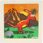 Dřevěné puzzle Dinosaurus: Cryolophosaurus
