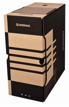 Donau archivační krabice karton hnědá A4 155 mm