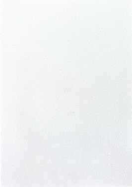 Pěnovka třpytivá A4, tl. ca 2mm - bílá, 10ks