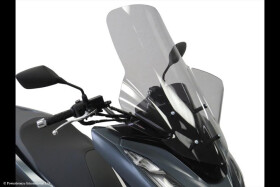 Honda Pcx 125 21-24 Skútr plexi Powerbronze 710 mm With hand blisters - lehce kouřová