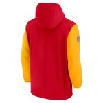 Nike Pánská bunda Kansas City Chiefs NFL 2024 Sideline Pre-Game Lightweight Player Velikost: XL