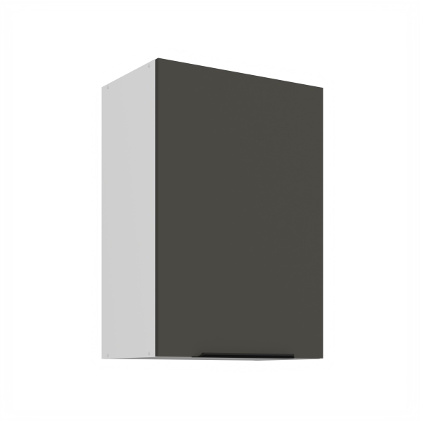 Horní skříňka Aria 50 G-72 1F Barva korpusu: Bílá, Barva dvířek: GR - Graphite AFM