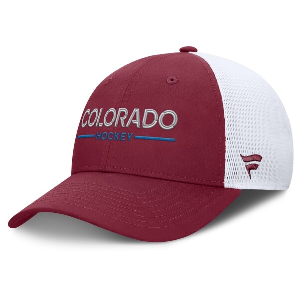 Fanatics Pánská kšiltovka Colorado Avalanche NHL Authentic Pro Rink Lockup Adjustable Trucker Hat
