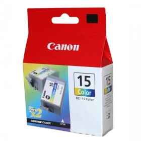 Canon BCI-15C, barevná, 2 ks (8191A002) - originální kazeta