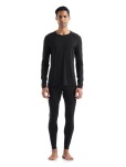 Pánské spodky ICEBREAKER Mens 200 Oasis Leggings, Black velikost: XS