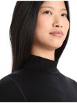 Dámské triko dlouhý rukáv ICEBREAKER Wmns 260 Tech LS Turtleneck, Black velikost: L