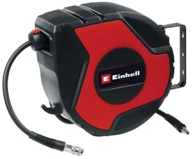 Einhell TC-PH 150 černá/červená / Naviják hadice na stlačený vzduch / 15 m / 16 bar / automatické navíjení (4138005)