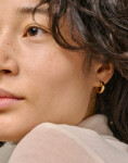 ENAMEL Copenhagen Hoops, Classic Wide 15 mm 925S/GP