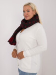 Šála AT SZ 1701.61 černo-červená jedna velikost