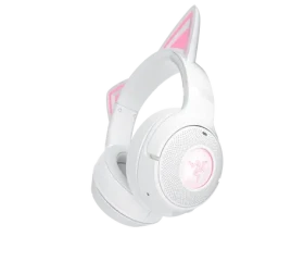 Razer Kraken Kitty V2 BT - bílá / bezdrátová herní sluchátka / mikrofon / Bluetooth 5.2 / RGB (RZ04-04860600-R3M1)