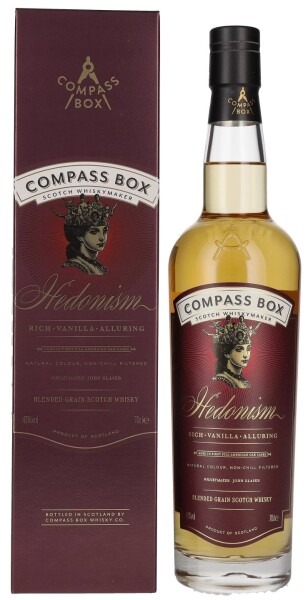 Compass Box HEDONISM Blended Grain Scotch Whisky 43% 0,7 l (tuba)