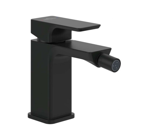 VILLEROY & BOCH - Subway 3.0 Bidetová baterie s výpustí, matná černá TVB112001000K5