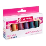 Talens Art Creation Acrylic sada Metallic 6x12 ml