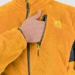 Pánská mikina KARPOS M Vertice Fleece, Golden/Midnight velikost: XL