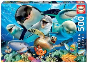 EDUCA Puzzle Podvodní selfie