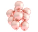 Malý dekorační balónek chromový růžovo-zlatý - Belbal Malý dekorační balónek chromový růžovo-zlatý - Belbal