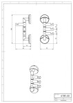 NOVASERVIS - Trojháček otočný Metalia 11 chrom 0181,0