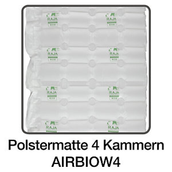 Fólie pro RAJA AIR1 a RAJA AIR2, 35% přírodných surovin, 420 x 320 mm, délka 350m, velké bubliny | RAJA