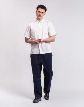 Service Works Seersucker Chef Pants DARK NAVY XL