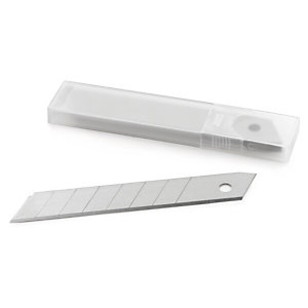 12 x Náhradní čepele 18mm pro odlamovací nůž | RAJA