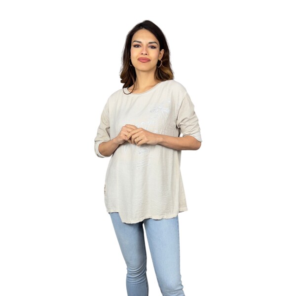 HOSH Top Revan Velikost: UNI, Barva: Béžová