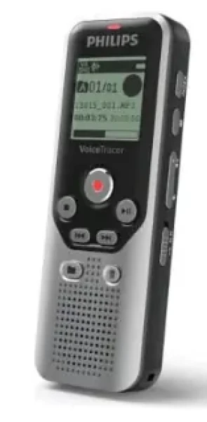 Philips DVT 1250 / diktafon / 8GB / až 270 hodin záznamu / USB / 3.5 mm jack (DVT1250)