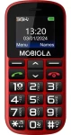 Vega Mobiola MB200 červená / Tlačítkový telefon / Dual SIM
